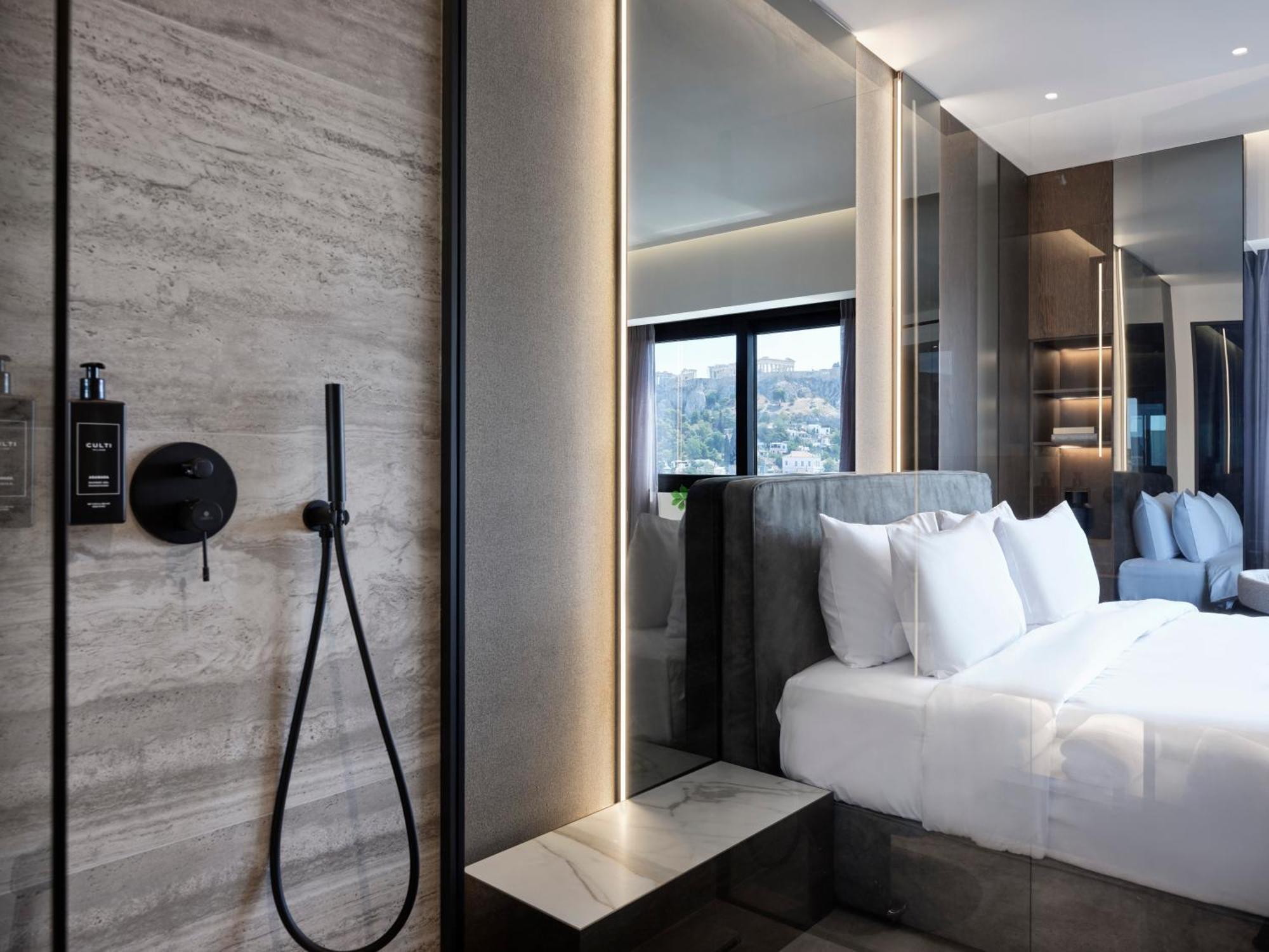 Nur Edge Aparthotel - Acropolis Skyline Athen Eksteriør billede