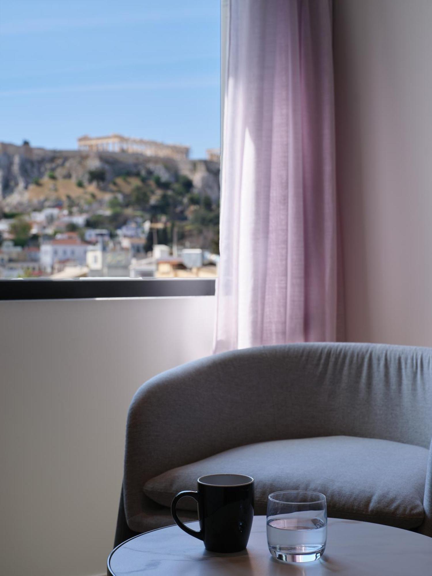 Nur Edge Aparthotel - Acropolis Skyline Athen Eksteriør billede